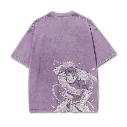 Tokyo Sorcery Toji Fushiguro V3 Vintage T Shirt