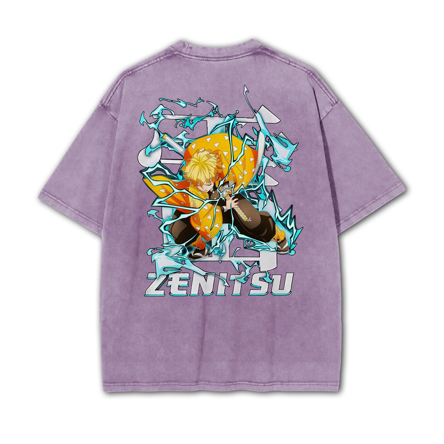 Blade of Demon Hunters Thunder Breather V2 Vintage T-Shirt