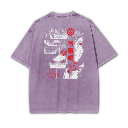 Hidden Leaf Shinobi - Curse of the Sharingan Vintage T Shirt