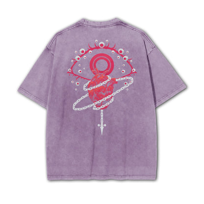 Elite Hunter Saga Scarlet Chain Avenger's Chains Vintage T-Shirt