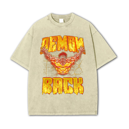 Baki - Yujiro Hanmas Dämonen-Rücken-T-Shirt