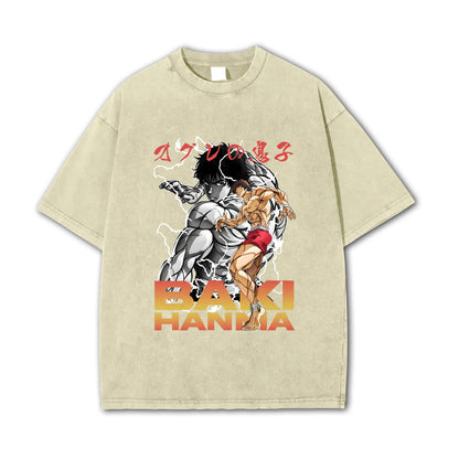 Ultimate Grappler Hanma V5 Vintage T-Shirt