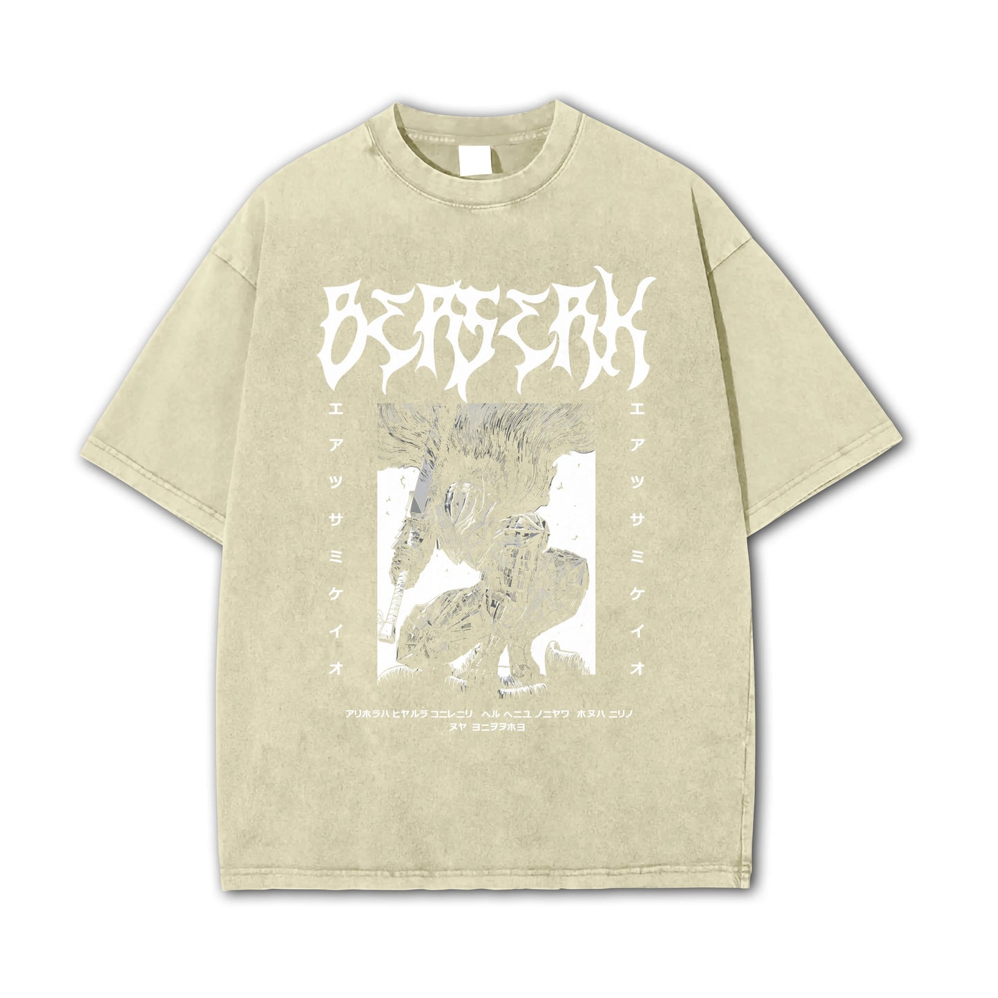 Dark Sword Saga Black Swordsman V2 Vintage T-Shirt