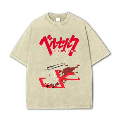 Dark Sword Saga Swordsman V10 Vintage T Shirt