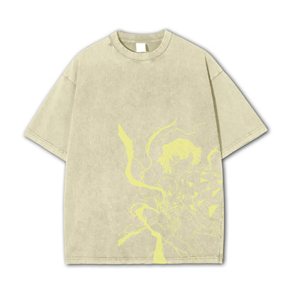 Blade of Demon Hunters Thunder Breather V2 Vintage T-Shirt