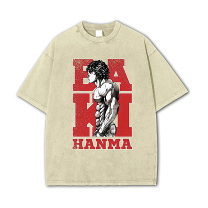 Ultimate Grappler Hanma V11 Vintage T-Shirt