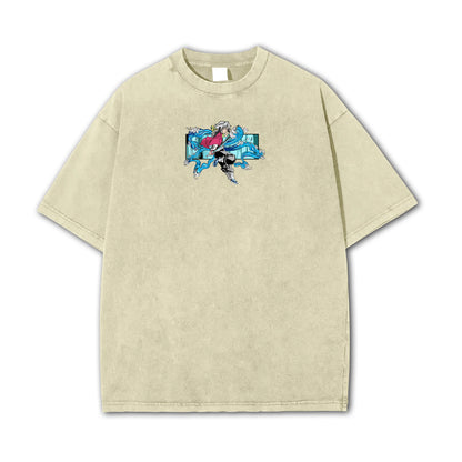 Dämonentöter Giyu Tomiyoka Wasserdrache T-Shirt