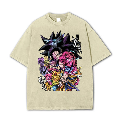 Saiyan Legacy Warrior SS4 Vintage T-Shirt