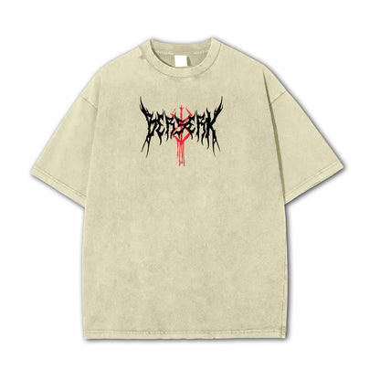 Dark Sword Saga Swordsman V4 Vintage T Shirt