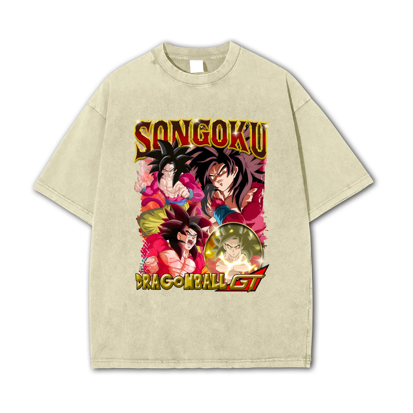 Saiyan Legacy GT Goku Vintage T Shirt