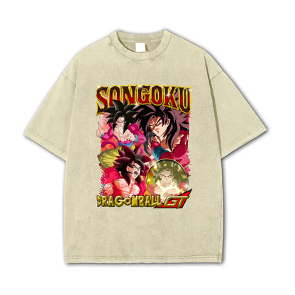 Saiyan Legacy GT Goku Vintage T Shirt