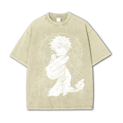 Tokyo Sorcery Satoru Gojo Vintage T Shirt