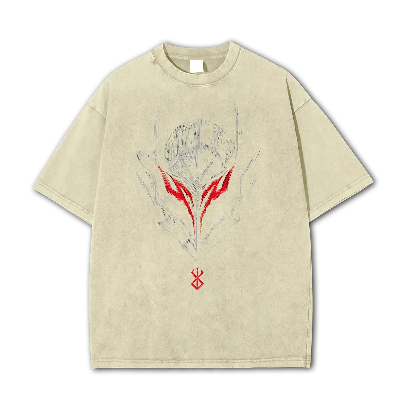 Berserk Schwarzer Schwertkämpfer V6 T-Shirt