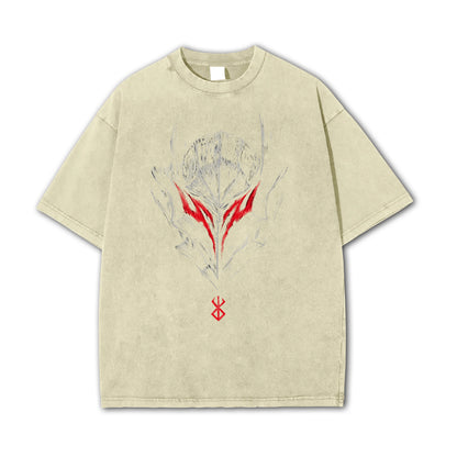 Berserk Schwarzer Schwertkämpfer V6 T-Shirt