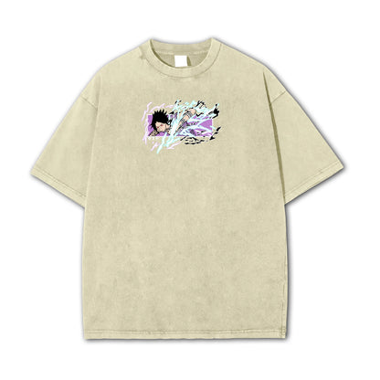 T-shirt surdimensionné Naruto-Sasuke Chidori