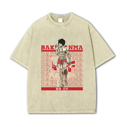 Ultimate Grappler Hanma V10 Vintage T Shirt