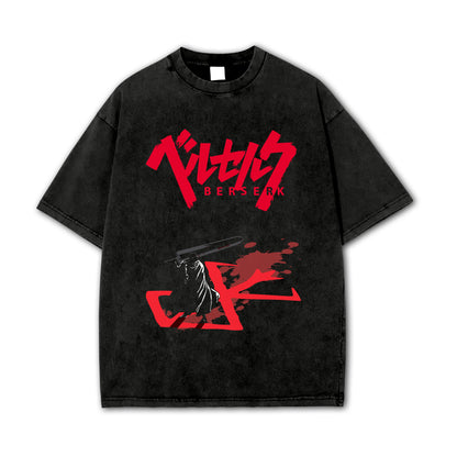Dark Sword Saga Swordsman V10 Vintage T Shirt
