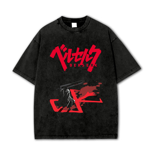 Dark Sword Saga Swordsman V10 Vintage T Shirt