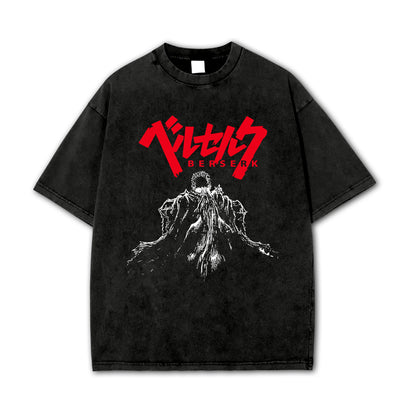 Dark Sword Saga Swordsman Vintage T Shirt