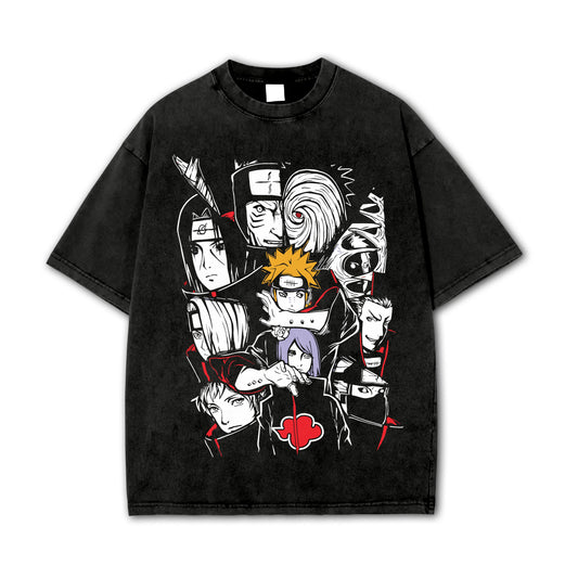T-shirt Naruto-Le Akatsuki