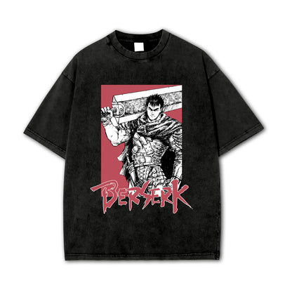 Dark Sword Saga Swordsman V8 Vintage T-Shirt