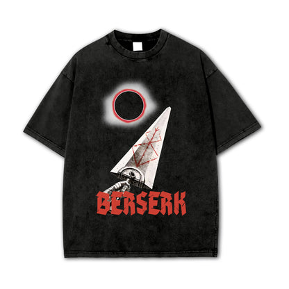 Dark Sword Saga Swordsman V7 Vintage T Shirt