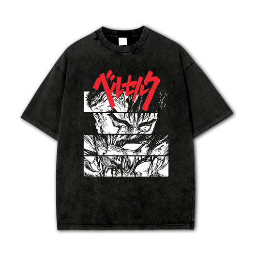 Dark Sword Saga Branded Swordsman' Wrath Vintage T-Shirt