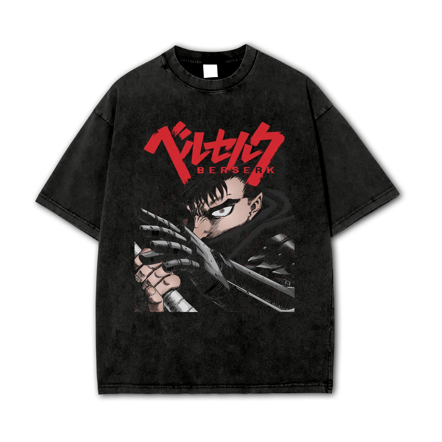 Dark Sword Saga Black Swordsman V3 Vintage T Shirt