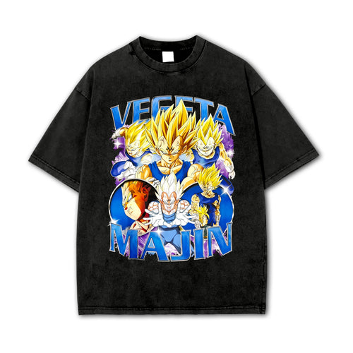 Saiyan Legacy Majin Prince of Pride Vintage T-Shirt