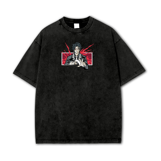 Blade of the Demon Hunters Muzan Kibutsuji Vintage T Shirt