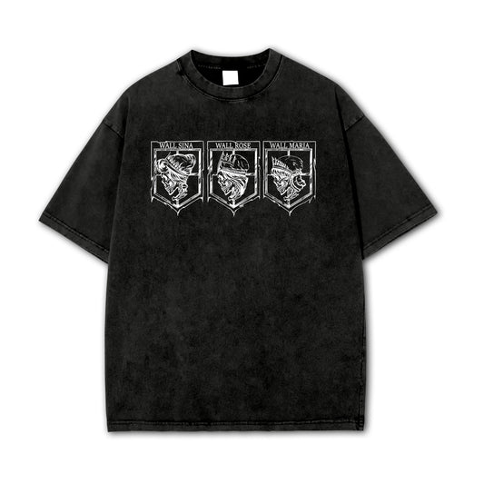 Titan Siege Wall Territory Vintage T-Shirt