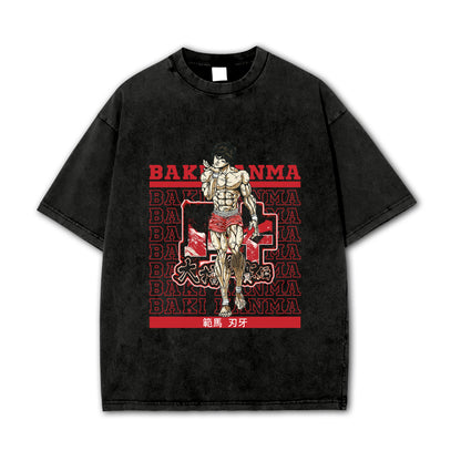 Ultimate Grappler Hanma V10 Vintage T Shirt