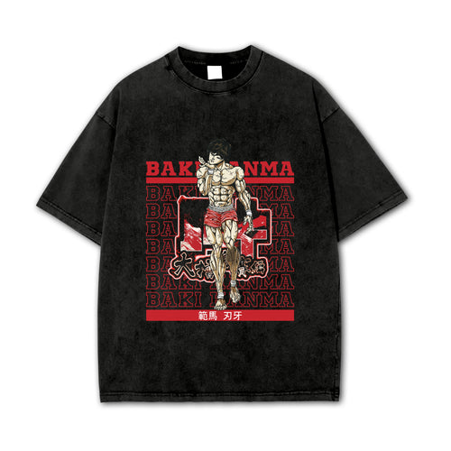 Ultimate Grappler Hanma V10 Vintage T Shirt