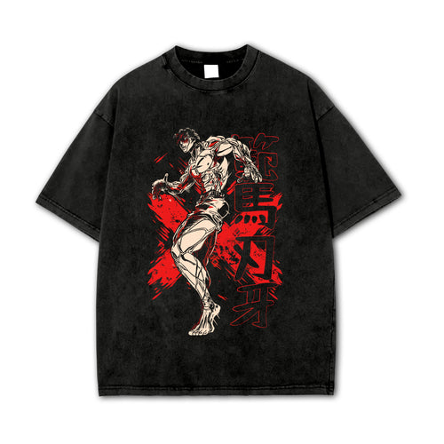 Ultimate Grappler Hanma V7 Vintage T-Shirt