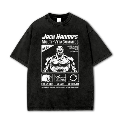 Baki – Jack Hanmas Multi-VitaGummies T-Shirt