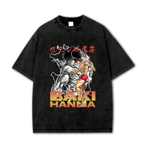 Ultimate Grappler Hanma V5 Vintage T-Shirt