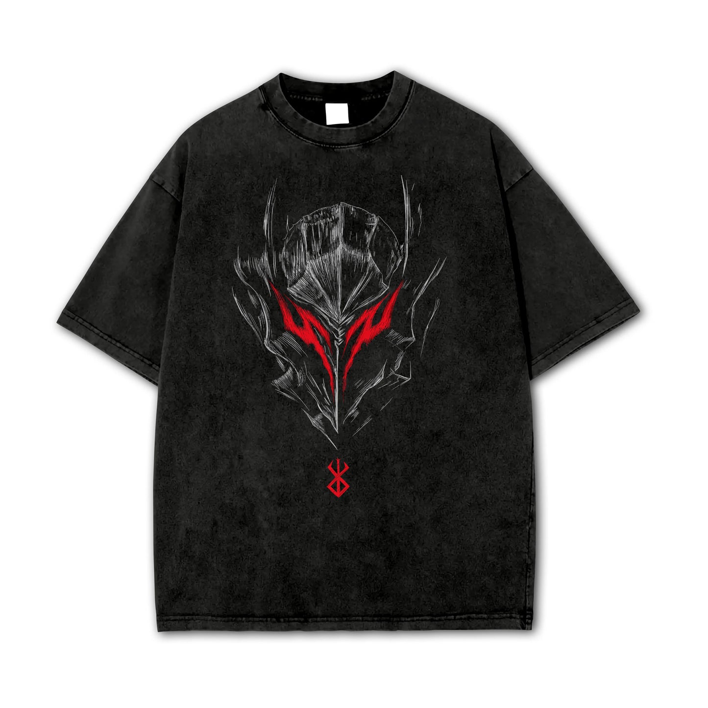 Dark Sword Saga Black Swordsman V6 Vintage T Shirt