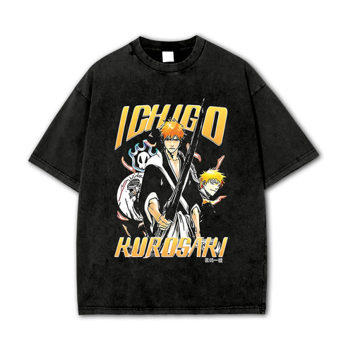 Soul Reaper Ichigo Kurosaki Vintage T Shirt