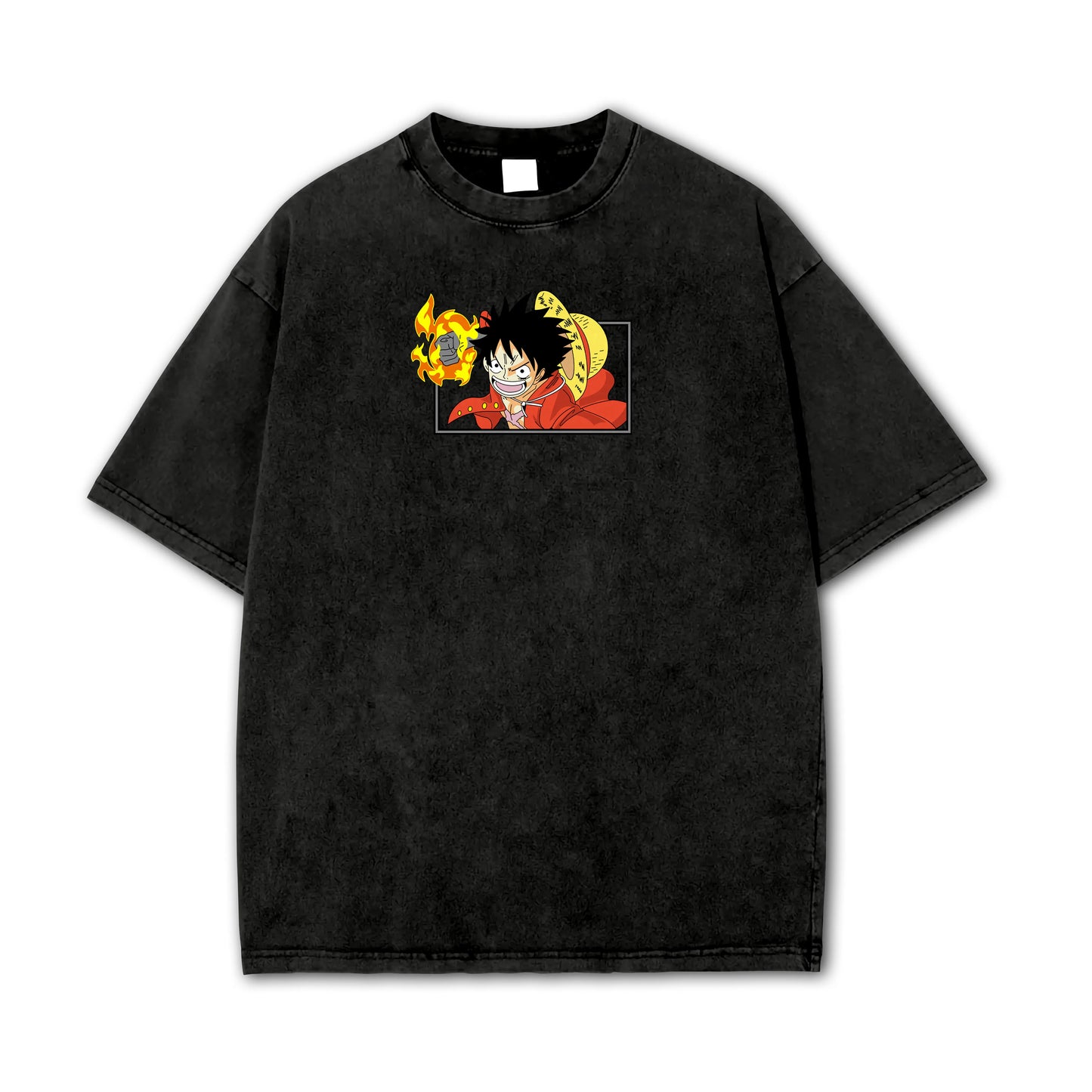 One Piece Ruffy Fire Punch T-Shirt