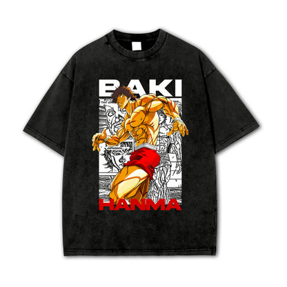 Ultimate Grappler Hanma V4 Vintage T Shirt