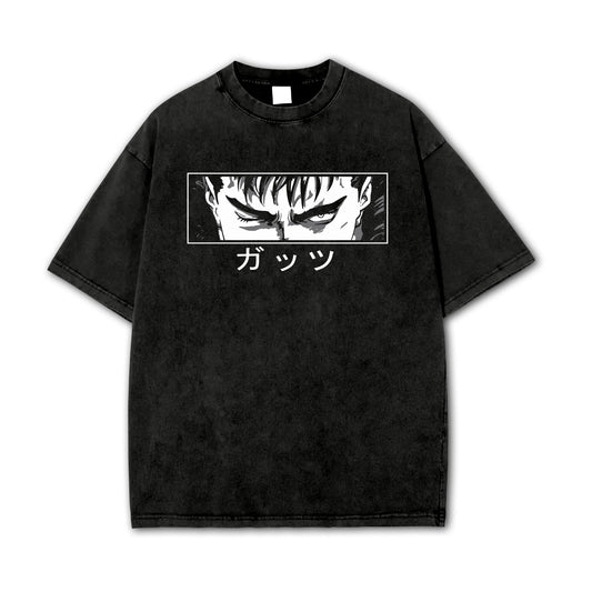 Dark Sword Saga Branded Swordsman' Gaze Vintage T-Shirt