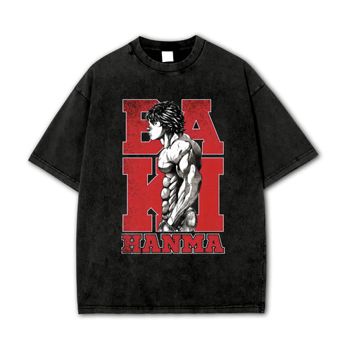 Ultimate Grappler Hanma V11 Vintage T-Shirt