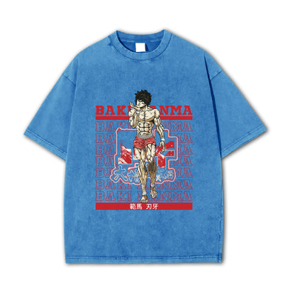 Ultimate Grappler Hanma V10 Vintage T-Shirt