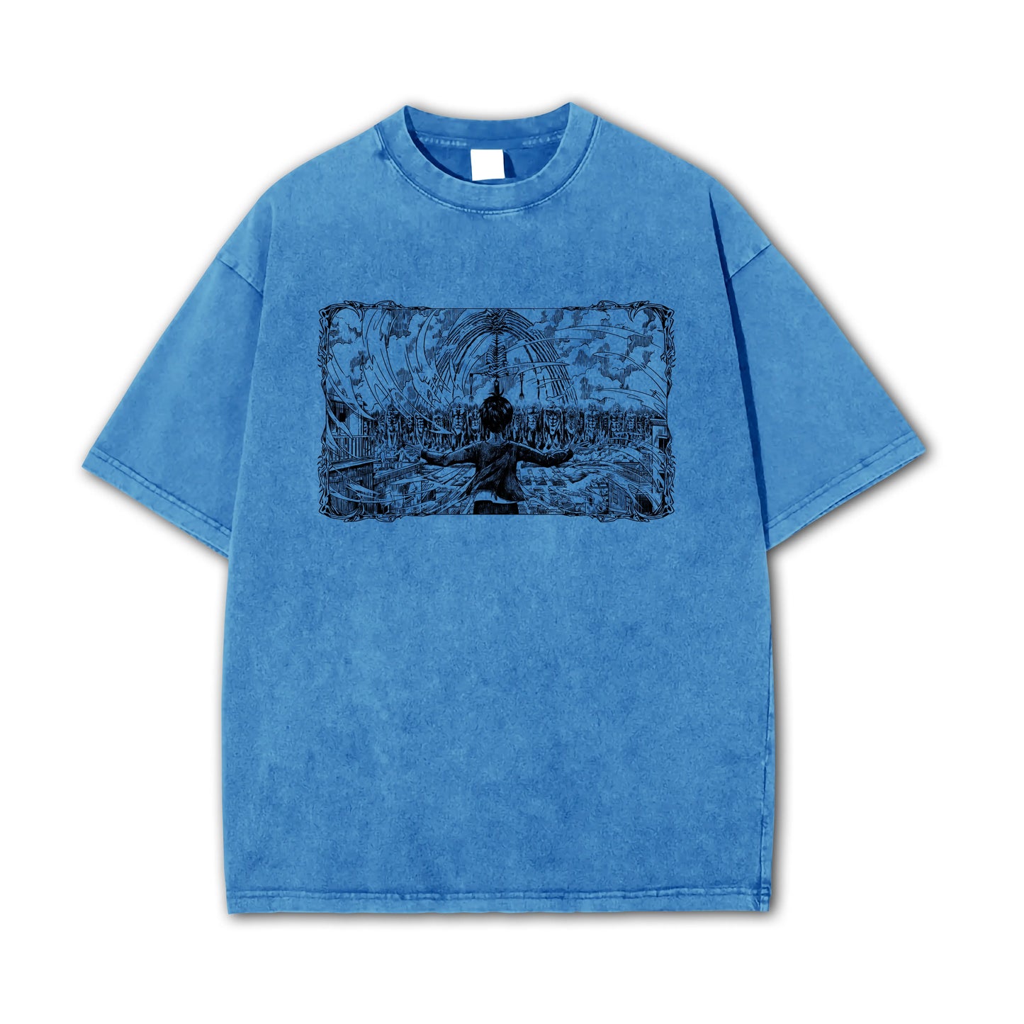 Titan Siege Freedom Fighter Blood Fiend Vintage T-Shirt