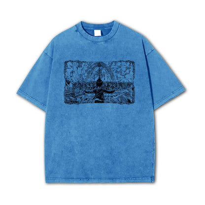 Titan Siege Freedom Fighter Blood Fiend Vintage T-Shirt