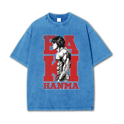 Ultimate Grappler Hanma V11 Vintage T-Shirt
