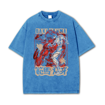 Ultimate Grappler Hanma V2 Vintage T Shirt
