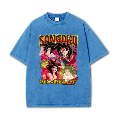 Saiyan Legacy GT Goku Vintage T Shirt