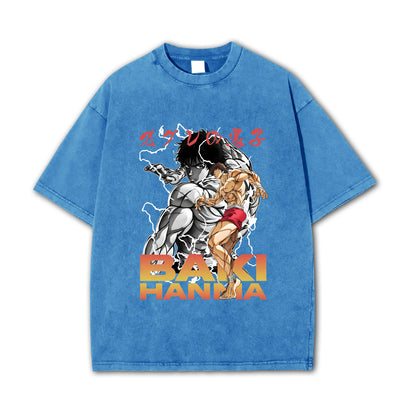 Ultimate Grappler Hanma V5 Vintage T-Shirt
