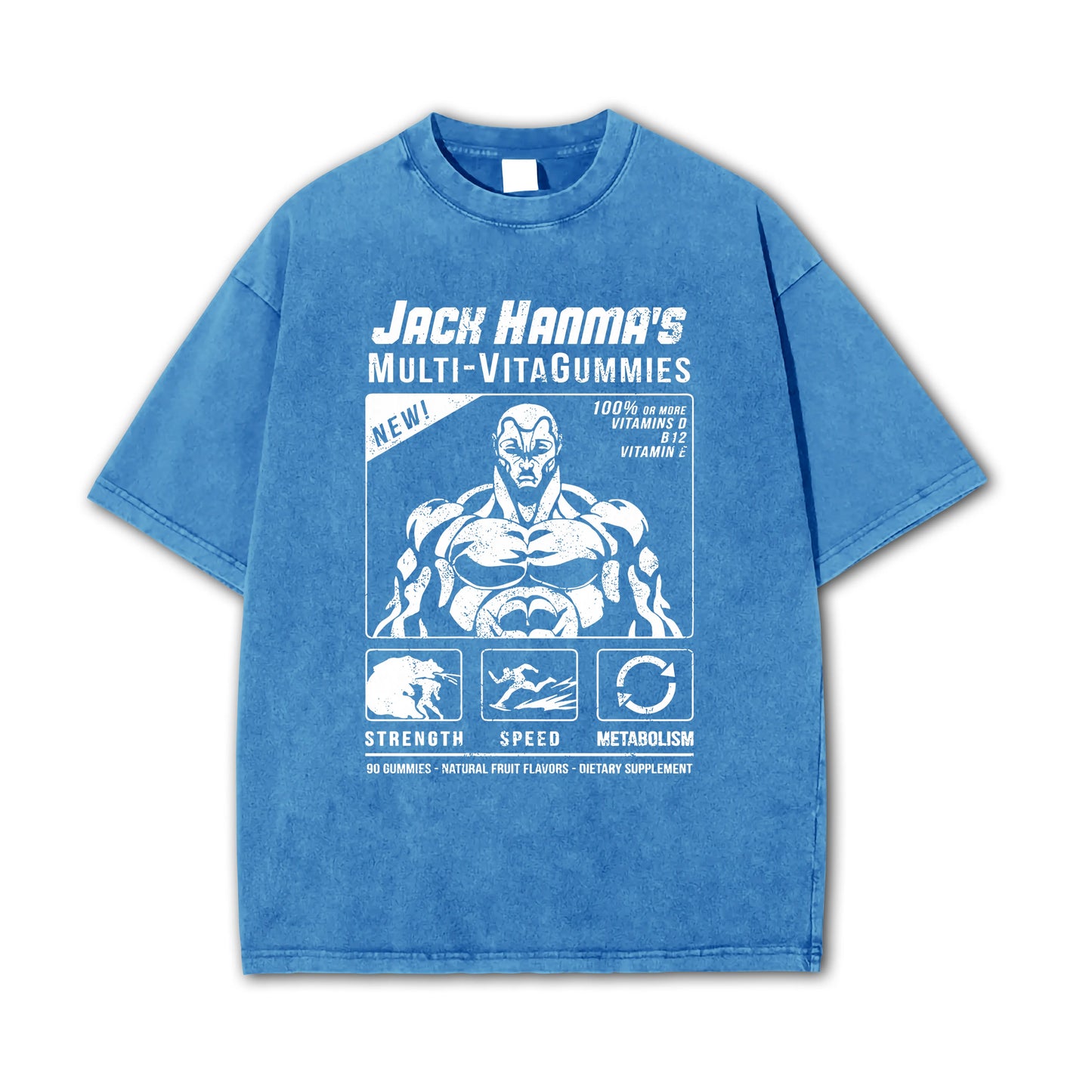 Baki – Jack Hanmas Multi-VitaGummies T-Shirt